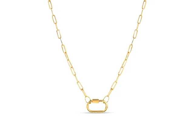 Daphne Gold Paperclip Link Chain Necklace
