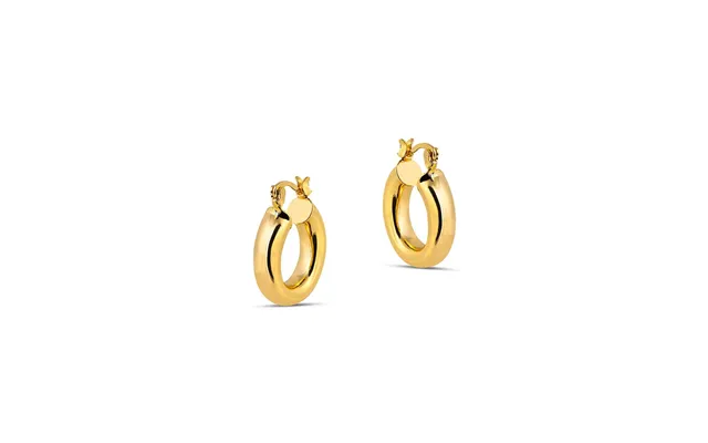 Lola Chubby Round Hoop Earrings