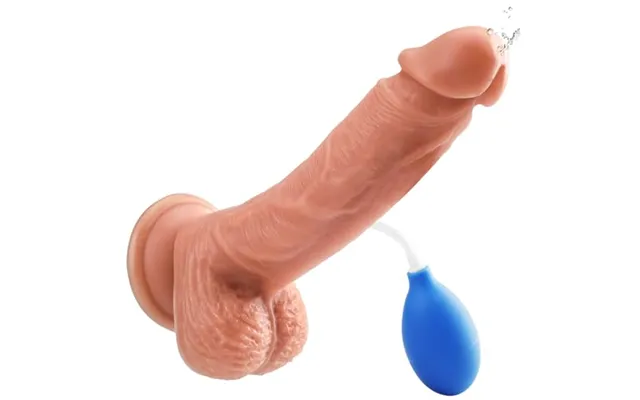 10 Inch Realistic Thick Squirting Dildo For Women - G- Ejaculating Anal Dildo With Enema Bulb And Suction Cup