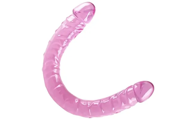 13 Lover Real Double Ended Dildo Imitation Jelly Double Dongs Dildo Penis Cock Anal Butt Plug Massager G- Stimulation Or