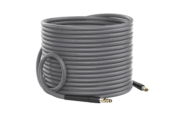 15m Super Flexible Rubber Pressure Washer Replacement Hose For Karcher K2 K3 K4 K5 K6 K7 - Jet Wash Extension Hose Pipe  product image