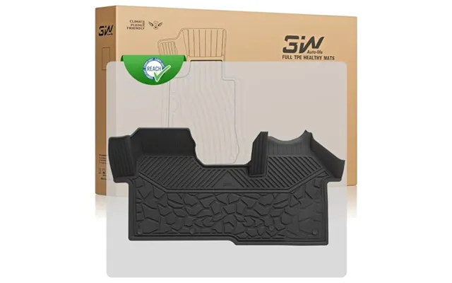 3w 1st Floor Mats Fit For Ford Transit 2023 2024 2025 Manual - Odorless Thoexâ Dog Friendly All Weather Premium Car Mat product image