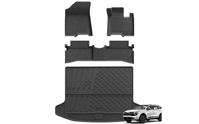 3w Boot Liner And Floor Mats Fit For Kia Sportage 2023 2024 2025 2026 - Odorless Thoexâ Dog Friendly All Weather Premium product image