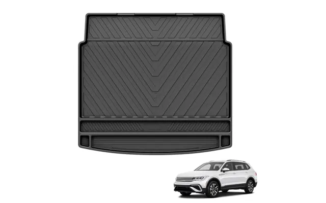3w Boot Liner Fit For 2019-2024 Volkswagen Tiguan Second Ad1 Ax1 - All Weather Pet Dog Friendly Recyclable Tpe Heavy Dut