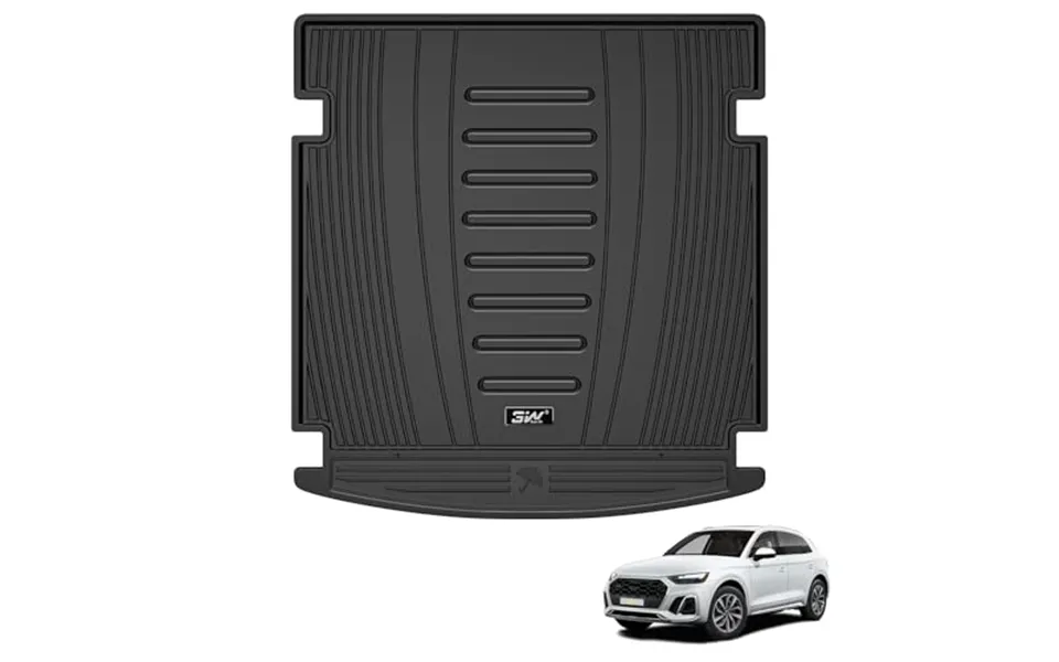 3w Boot Liner Fit For Audi Q5 Sq5 2018-2024 Not Fit Tfsle Sportback - All Weather Dod Friendly Tpe Car Boot Mat