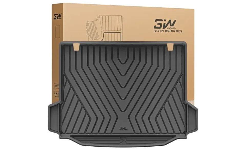 3w Boot Liner Fit For Bmw X3 2019-2024 G01 - All Weather Tpe Heavy Duty Pet Dog Friendly Trunk Mats For X3
