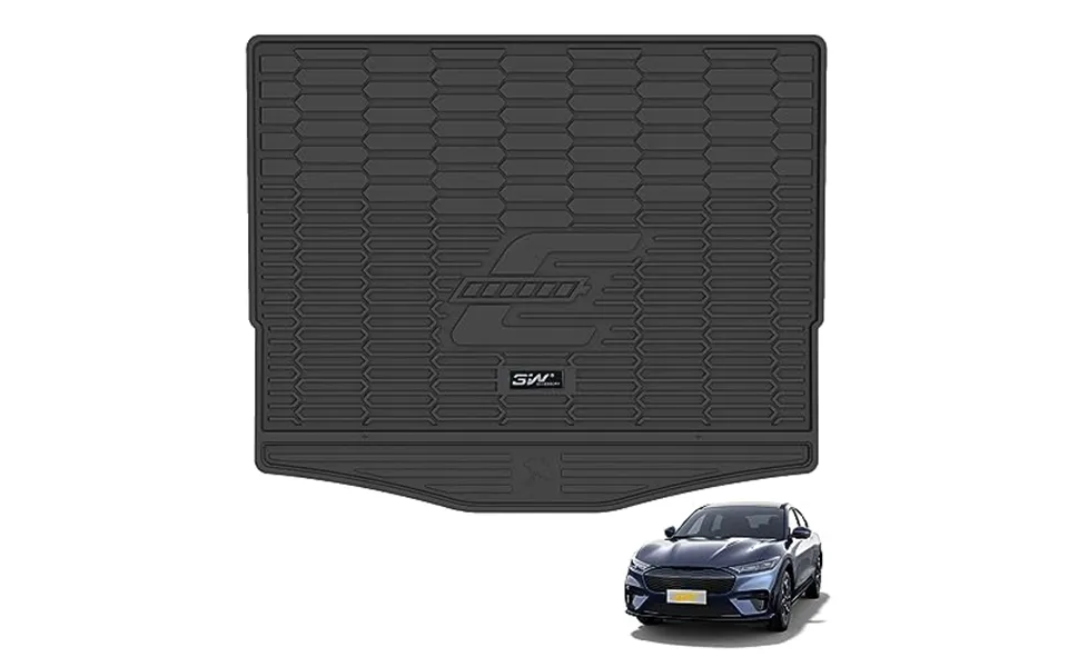 3w Boot Liner Fit For Ford Mustang Mach E 2021 2022 2023 2024 2025 2026 - All Weather Dog Friendly Tpe Trunk Mat Custom 
