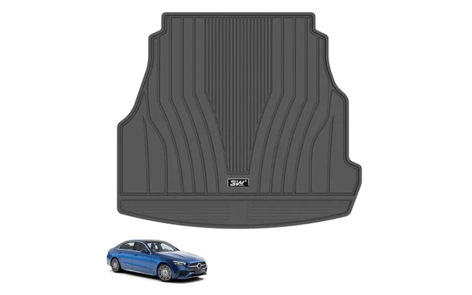 3w Boot Liner Fit For Mercedes Benz C Class W206 2022 2023 2024 2025 2026 - Recyclable Tpe Heavy Duty Trunk Mats For All