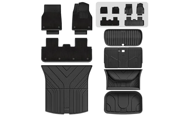 3w Rhd 13 Pcs Floor Mats For Tesla Model Y Juniper Premium Performance 2025 2026 Not Standard - Thorexâ All Weather Dog 