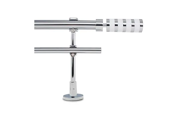 Adjustable Double Curtain Pole - 170-310cm