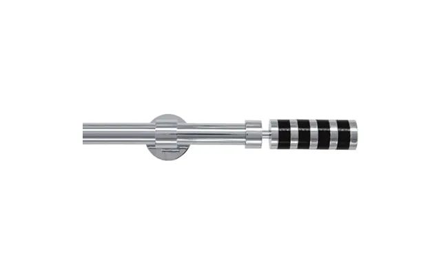 Adjustable Single Curtain Pole - 110-210cm