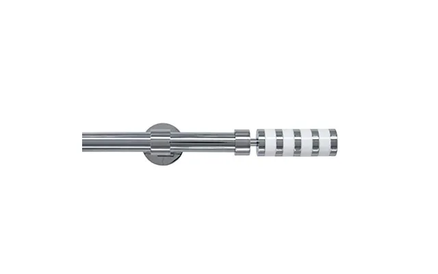 Adjustable Single Curtain Pole - 170-310cm