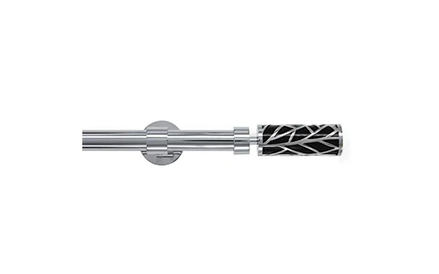 Adjustable Single Curtain Pole - 70-120cm