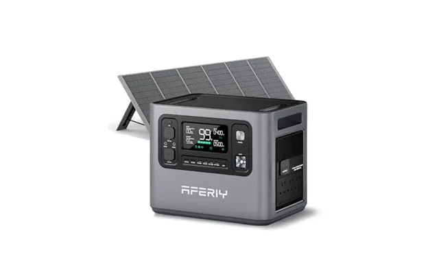 Aferiy 2800w 2048wh Power Station With 400w Solar Panel - 220v-240v Lifepo4 Battery Backup,expandable Capacity Solar Gen