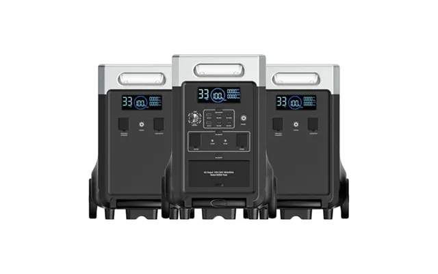 Aferiy Portable Power Station P310 With 2x P310 Expansion Battery - 11520wh Lifepo4-battery With 2200w Ac Outlets 4000w 