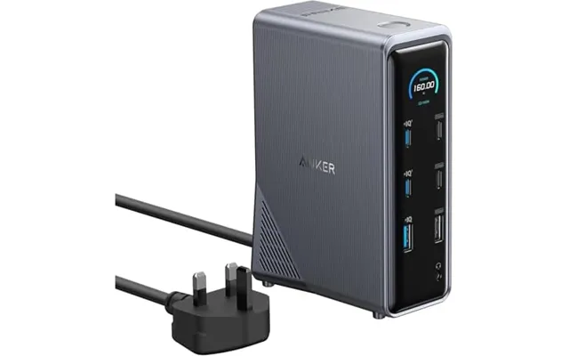 Anker Prime Docking Station - 14-in-1 Laptop Docking Station Dual Monitor 14-port With 160w Max Output And Built-in Gan 