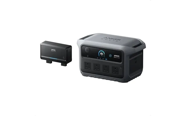Anker Solix C2000 Gen 2 - 2400w 2048wh Power Station With Alternator Charger Lifep04 Battery