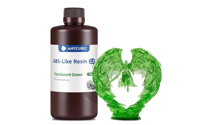 Anycubic Abs-like Resin 2.0 3d Printer Resin - 1kg Transparent Green