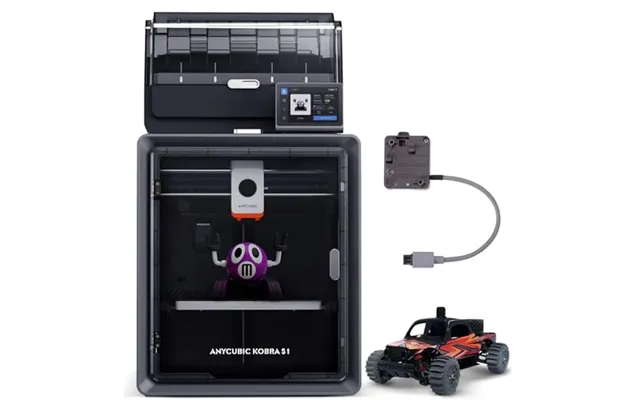 Anycubic Kobra S1 Combo 3d Printer - Multicolour Fdm Printer
