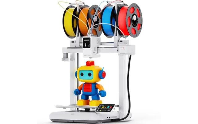 Anycubic Kobra X 3d Printer For Kids And Beginners - Native 4-color Printing 15-min Easy Setup
