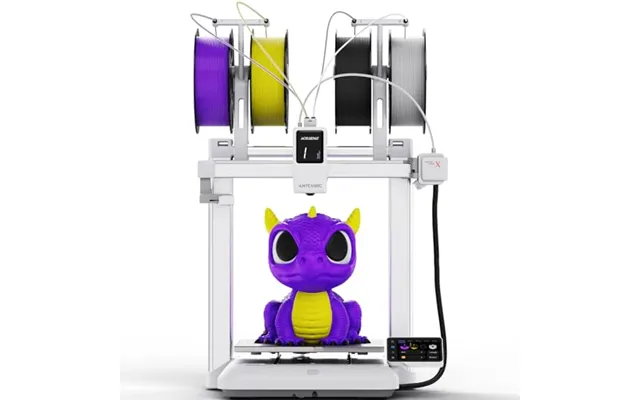 Anycubic Kobra X Multicolor 3d Printer With Ace 2nd-gen Technology 600mm S Max Speed - Native 4-color & 19-color Max Exp