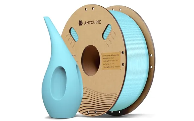 Anycubic Pla Matte 3d Filament 1.75mm 1kg Ice Blue Matte Texture - Intelligent Identification