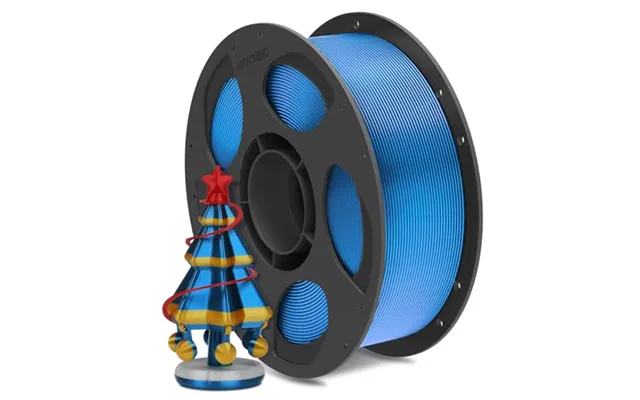 Anycubic Silk 3d Printer Pla Filament 1.75mm - 1kg Silk Blue Clog-free Shiny