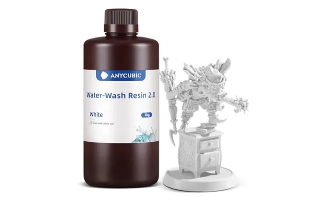 Anycubic Water Washable 3d Printer Resin 2.0 With Easy Post-processing - High Precision And High Resilience