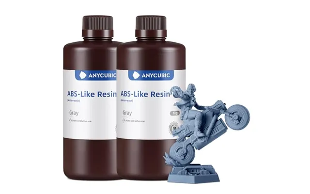 Anycubic Water Washable Abs-like 3d Printer Resin - High Toughness And Durability