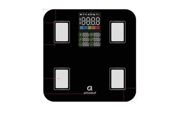 Arboleaf Scale For Body Weight And Fat Percentage - Digital Bathroom Scale