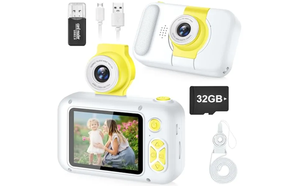 Arnssien Kids Camera Toy For 3 4 5 6 7 8 9 10 11 12 Year Old Girls Boys,kids Digital Camera For Toddler With 180â Flip L