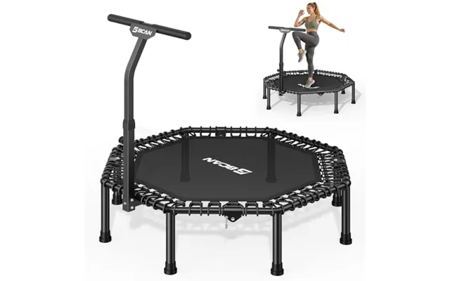 Bcan 51 Inch Octogonal Mini Trampoline - Max Load 450 Lbs