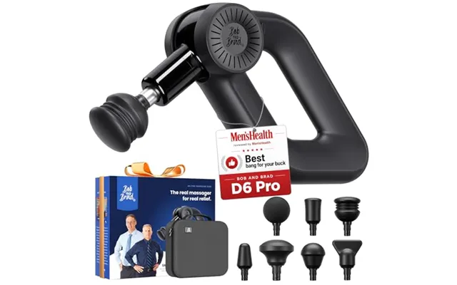 Bob And Brad D6 Pro Massage Gun Deep Tissue With 16mm Amplitude Powerful 85lbs Stall Force Back Massager - Professional 