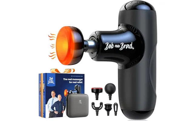 Bob And Brad Q2 Plus - Mini Massage Gun With Heat, Physiotherapy Massager Pocket-sized Massager Deep Tissue For Muscle P