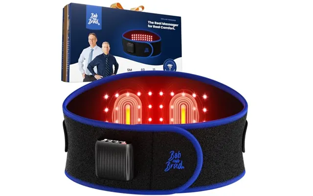 Bob And Brad Thermored Red Light Belt Heating Pad For Back - Back Massager With Heat & Infrared