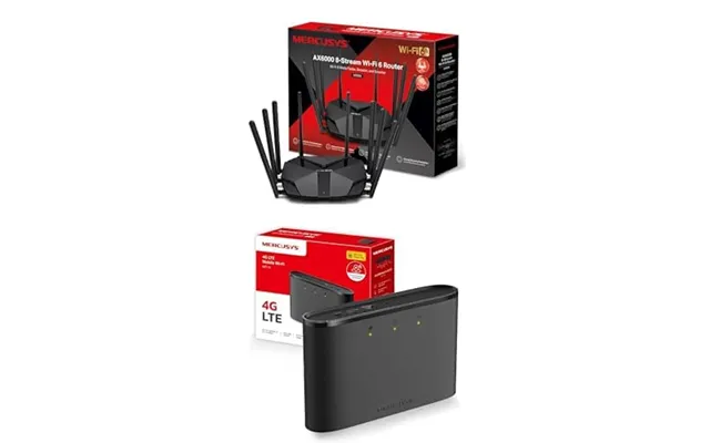 Bundle Of Mercusys Wi-fi 6 Router Mt110 Mifi Portable Wifi 4g Lte Router