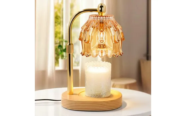 Candle Warmer Lamp With Timer - Electric Wax Melt Warmer With Adjustable Height And Dimmer For Scented Candle Wax, Home  product image