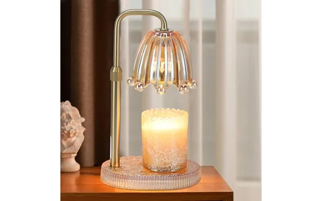 Candle Warmer Lamp With Timer - Electric Wax Melt Warmer With Adjustable Height And Dimmer For Scented Candle Wax, Home  product image