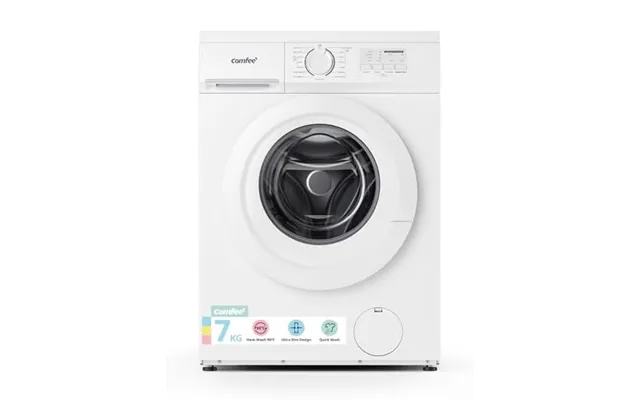 Comfee' 7kg Washing Machine 1200rpm Ultra Slim 400mm Energy Class D White 90â Hygiene Wash,quick Wash - Multiple Temp Se
