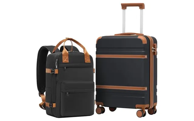 Coolife Cabin Suitcase 55x40x20cm And Cabin Backpack 20l 40x25x20cm Set For Easyjet Airlines Carry On Hand Luggage Trave