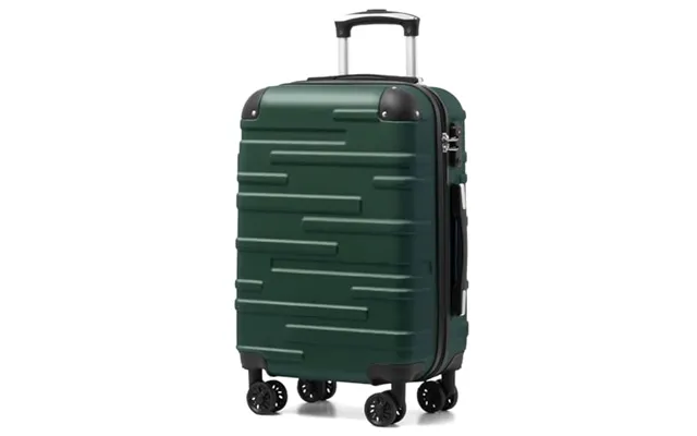 Coolife Hard Shell Suitcase With Tsa Lock And 4 Spinner Wheels Lightweight Durable Dark Green - S 56cm 38l Dark Green 56