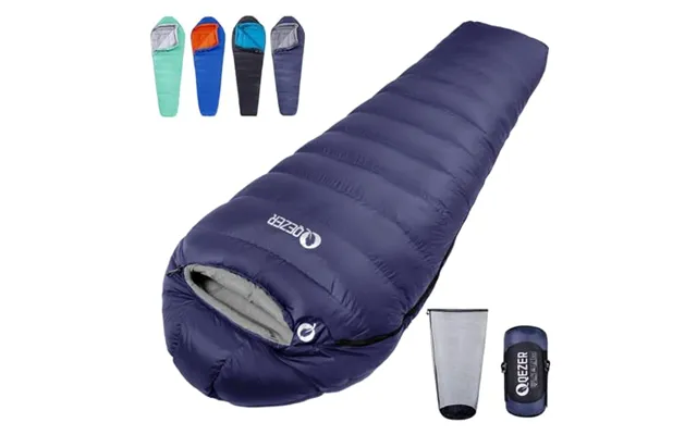 Down Sleeping Bag 4 Season - Lightweight Winter Sleeping Bag 0 Degree To -12 Degree For Adults And Kid Camping