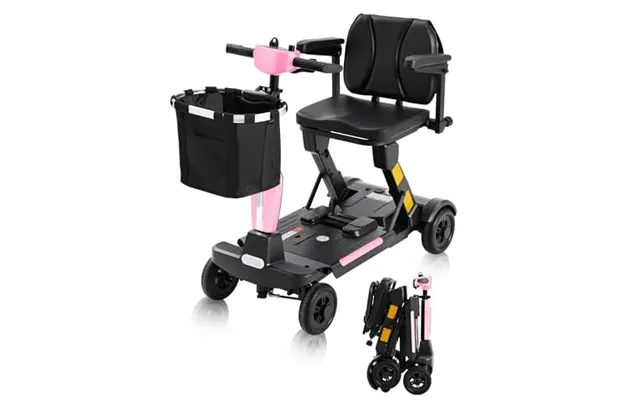Ecomobi Ms02 F Fully Folding Mobility Scooters For Adults 5 Mph - 53 Lbs Lightweight Electric Wheelchair