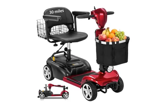 Ecomobi Ms02 Mobility Scooters For Adults 7 Mph - 300 Lbs Capacity