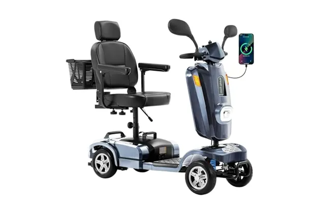 Ecomobi Ms02 Plus Heavy Duty Mobility Scooters 8 Mph - 400 Lbs Capacity