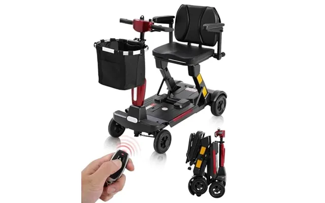 Ecomobi Ms02f Ultra Auto-folding Mobility Scooters For Adults 5 Mph - 53 Lbs Lightweight Electric Wheelchair
