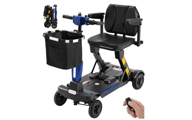 Ecomobi Ms02f Ultra Auto-folding Mobility Scooters For Adults 5 Mph - 53 Lbs Lightweight Electric Wheelchair