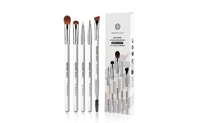 Eigshow 5 Pcs Eye Makeup Brush Set - Everyday Eye Essential Makeup Brushes With Blending