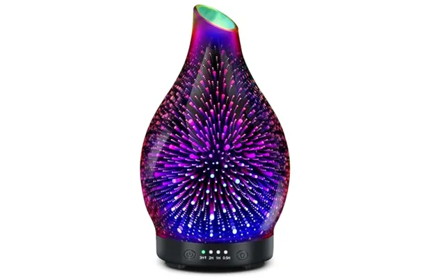 Electric Essential Oil Diffuser - 150ml Glass Aromatherapy Diffusers For Essential Oils With 4 Timer Setting Auto Shut-o product image