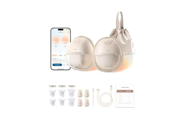 Eufy Breast Pump S1 - Wearable Electric Breast Pump With Heating Technology Hands-free Electrical Pump